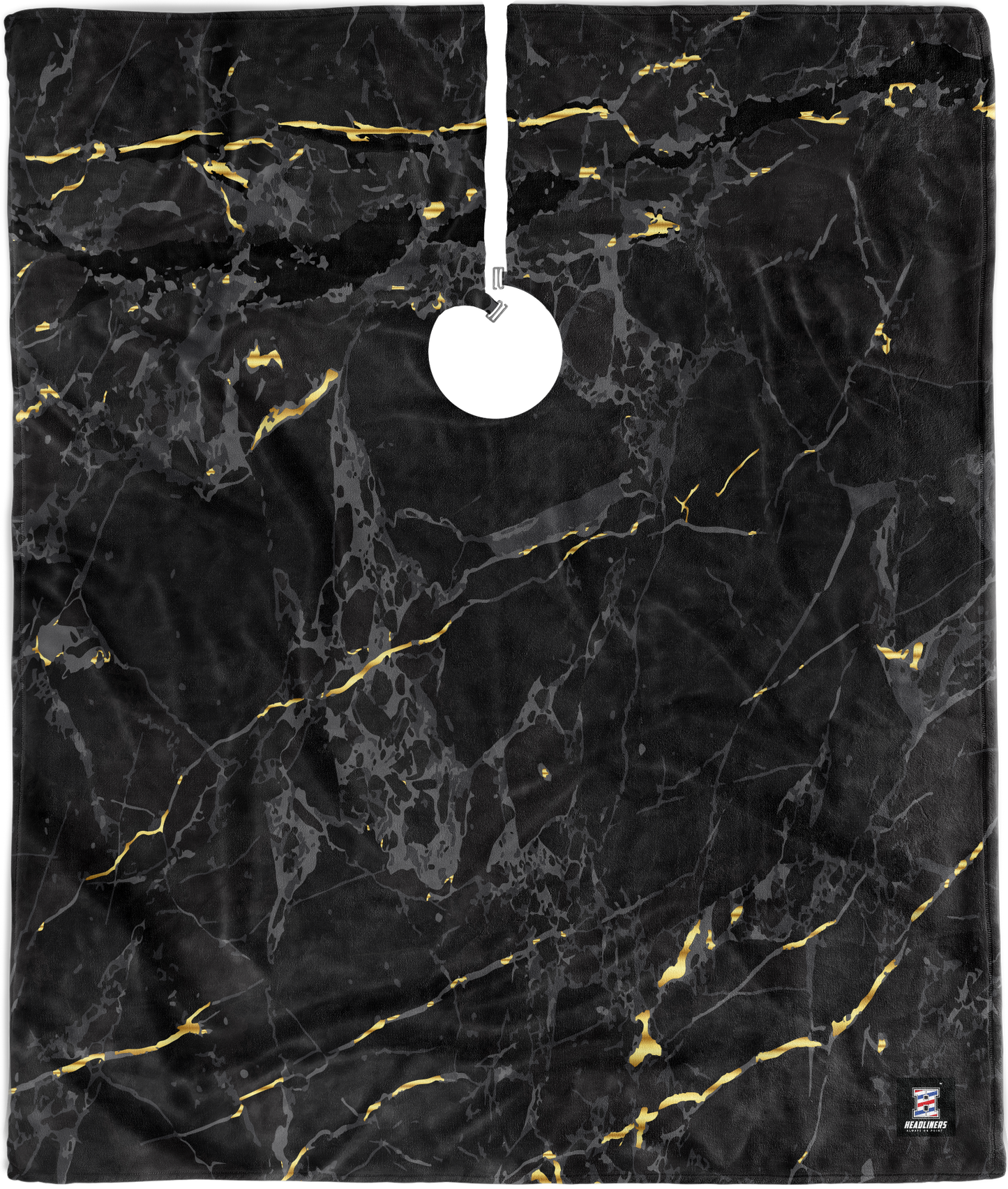 BLACK & GOLD MARBLE