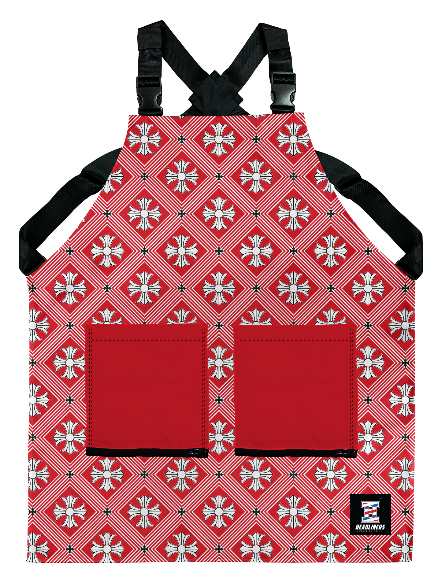 TRUE RED CHROME MONOGRAM