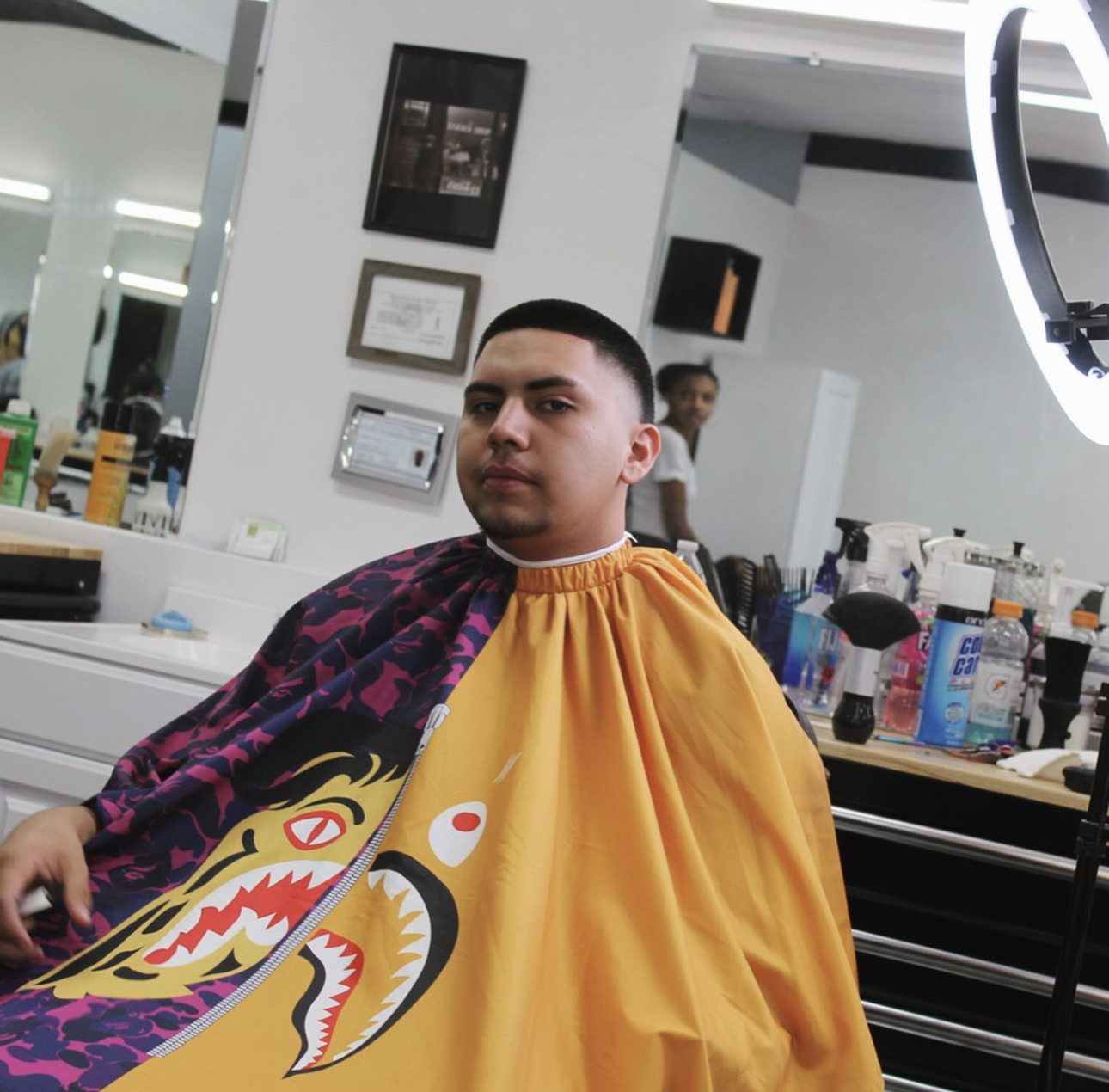 OG SPLIT BARBER BAPE 'N FRIENDS