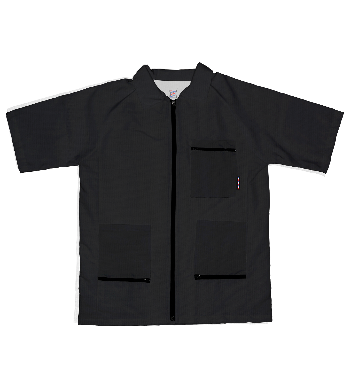 SOLID BLACK SMOCK