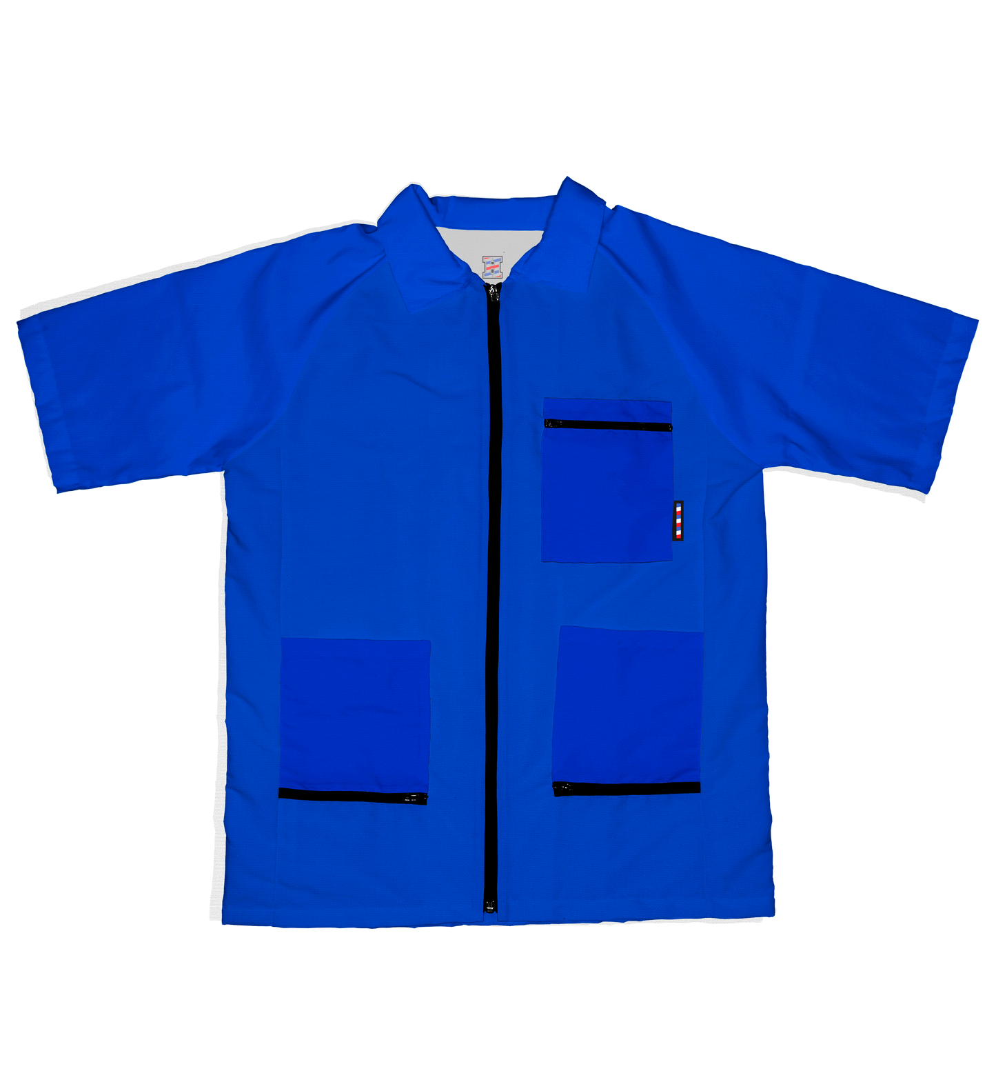 SOLID BLUE SMOCK