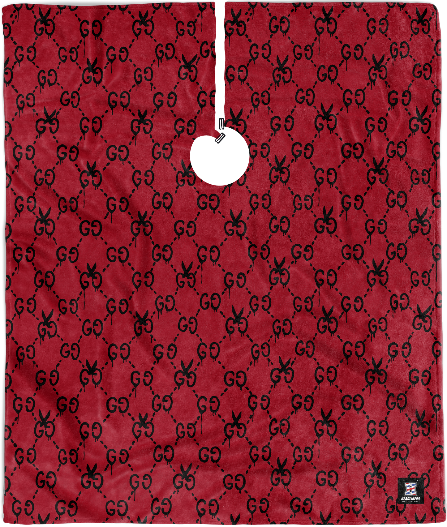 XL RED GG MONOGRAM