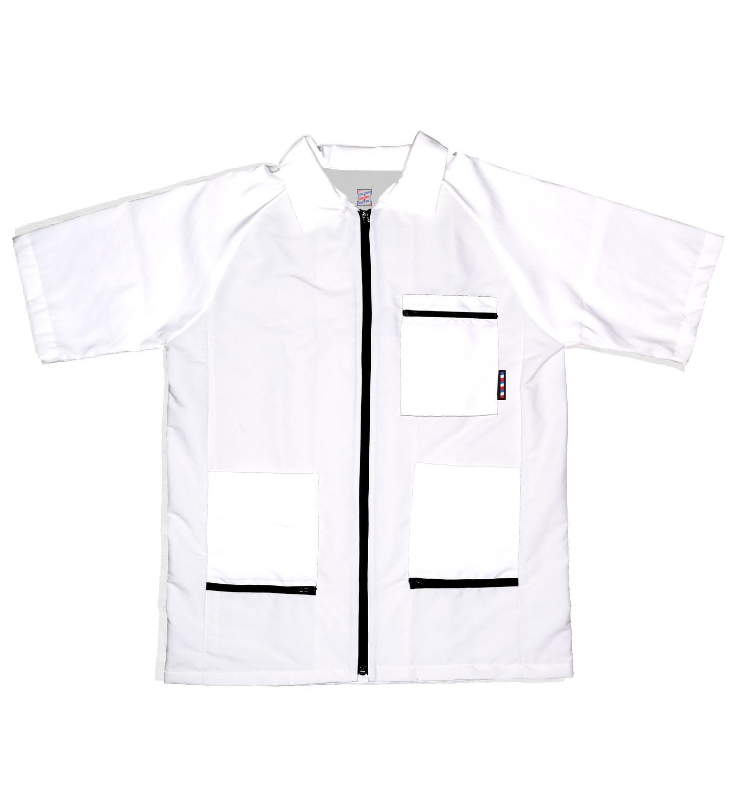 SOLID WHITE SMOCK