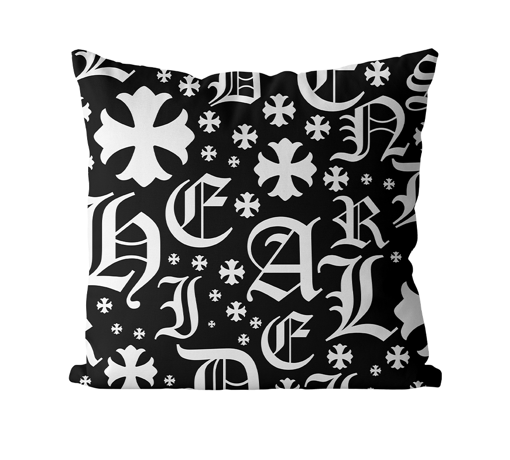 MULTI COLORS | CHROME BANDANA PILLOW