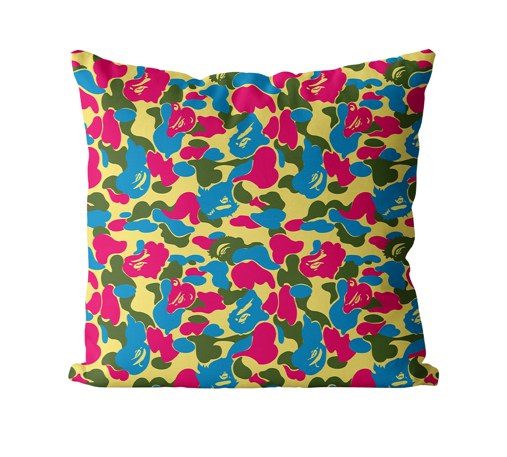 MULTI COLORS | OG APE CAMO PILLOW